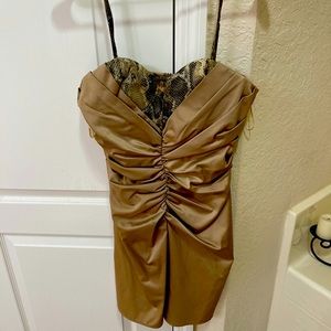 Beautiful strapless dress